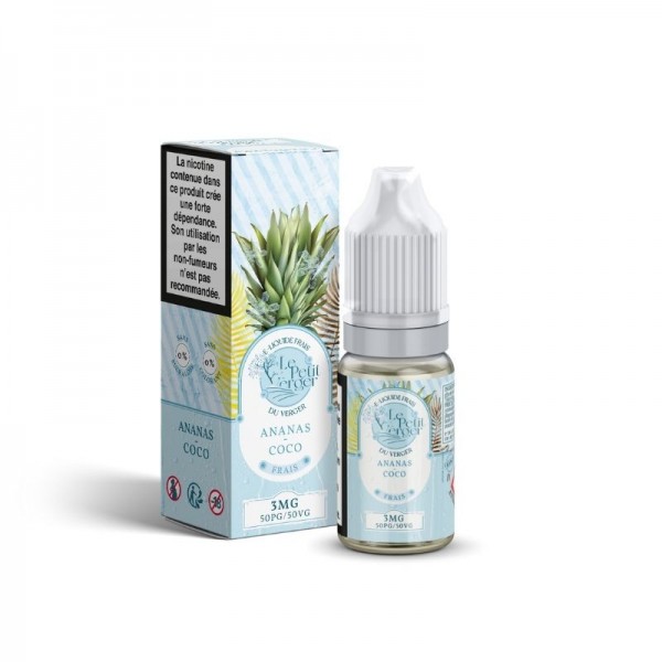 Ananas Coco Frais 10ml - LE PETIT VERGER