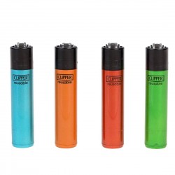 Briquet Crystal Black - CLIPPER