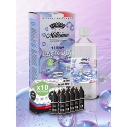 Pack DIY 1L 2mg 50/50 - MILLESIME